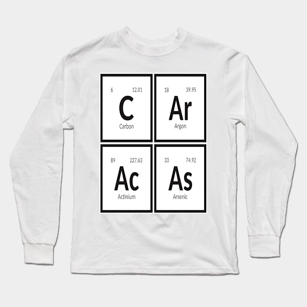 Caracas Elements Long Sleeve T-Shirt by Maozva-DSGN